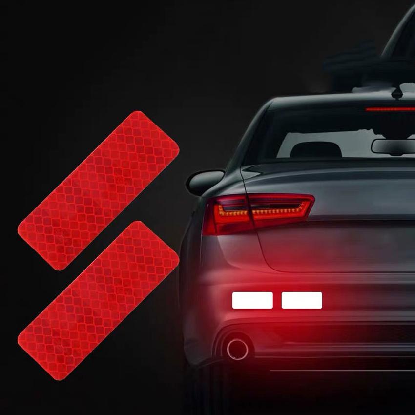 10 шт./компл. светоотражающая наклейка на автомобиль, предупреждающая лента, безопасность для Geely Atlas Pro 208 Gti Kia Stinger Jetta Volkswagen