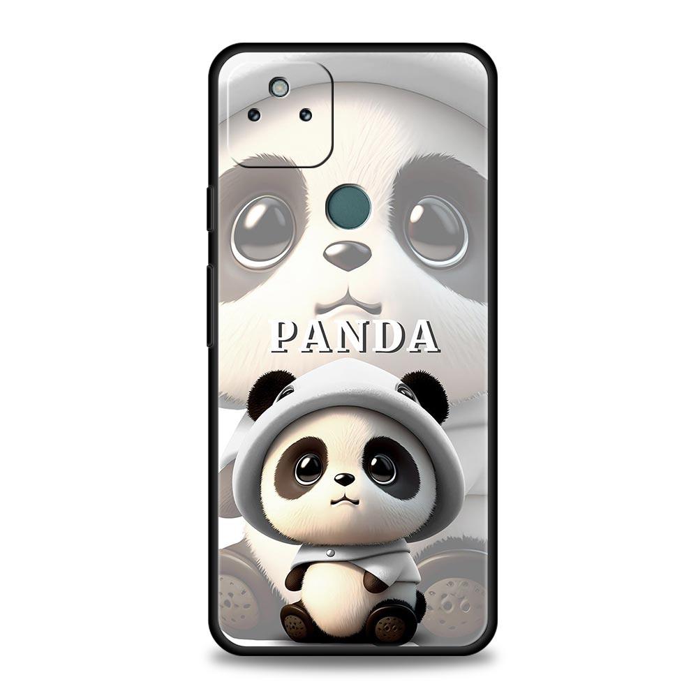 Baby Panda Phone Case Cover for Google Pixel 10 9 8 7 6 9A 8A 7A 6A Pro Shockproof Soft TPU 10 Pro XL Shell Fundas Capas Bags