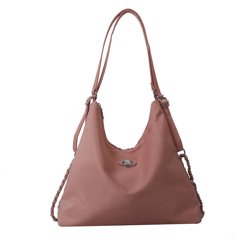 Стильная корейская модная сумка-тоут для женщин черного, розового и белого цветов с большой вместимостью