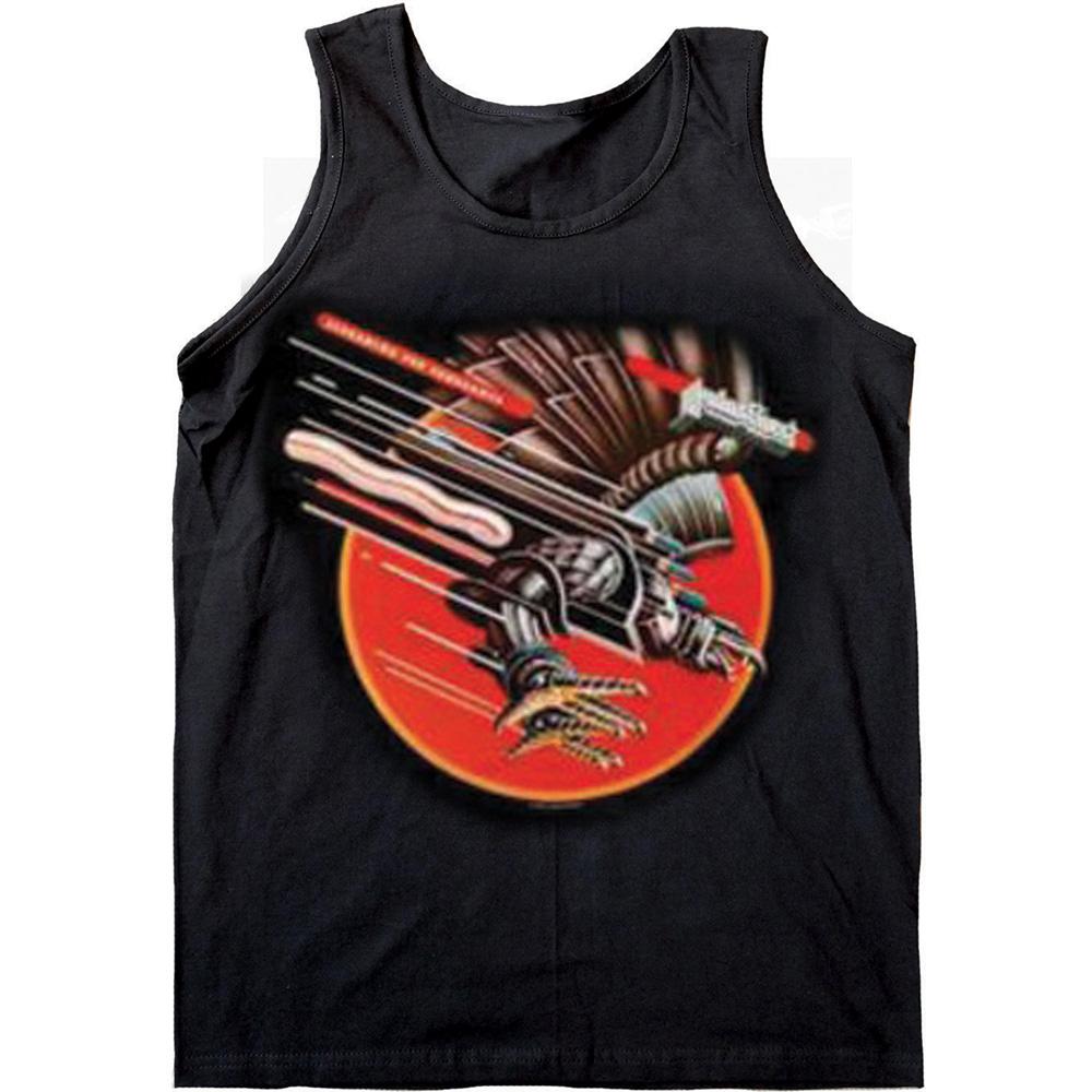 Judas Priest Womens/Ladies Vengeance Embellished Cotton Tank Top