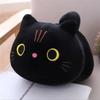 25 см милые мультяшные куклы-кошки, мягкие игрушки-подушки для животных, котят, белые и черные кошки, подарок для мальчиков и девочек
