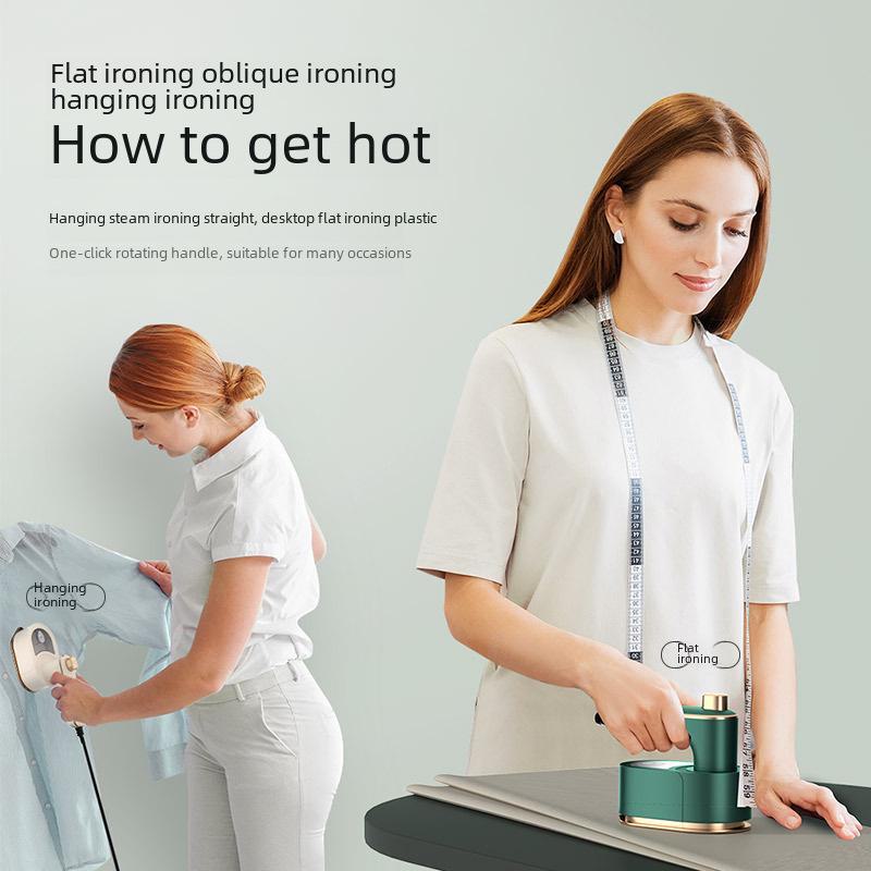 Компактный складной ручной электрический утюг — портативный и вращающийся для домашнего использования