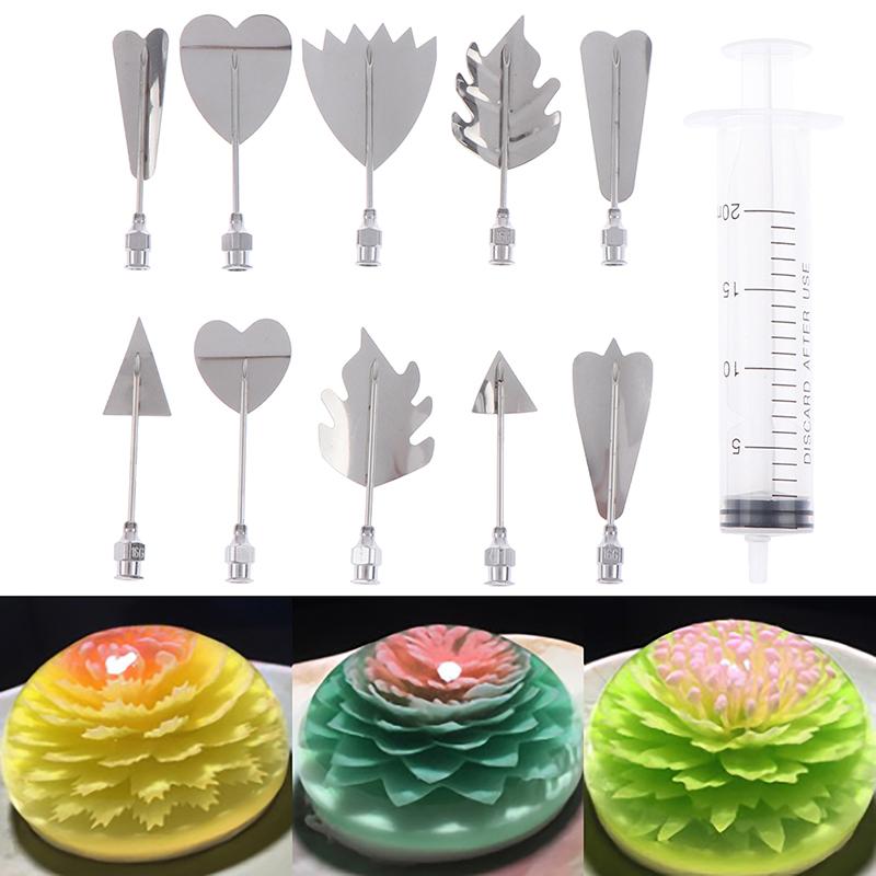 Инструменты для украшения торта 3D желе цветок искусство инструмент желе торт желатиновая насадка для пудинга