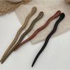 For Girl Headwear Cheongsam Hair Accessories Hairpin Chinese Style Hair Fork Wooden Hair Stick