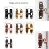 Flat Door Catch Anti-theft Door Bolt No Punching Door Lock Buckle  Home