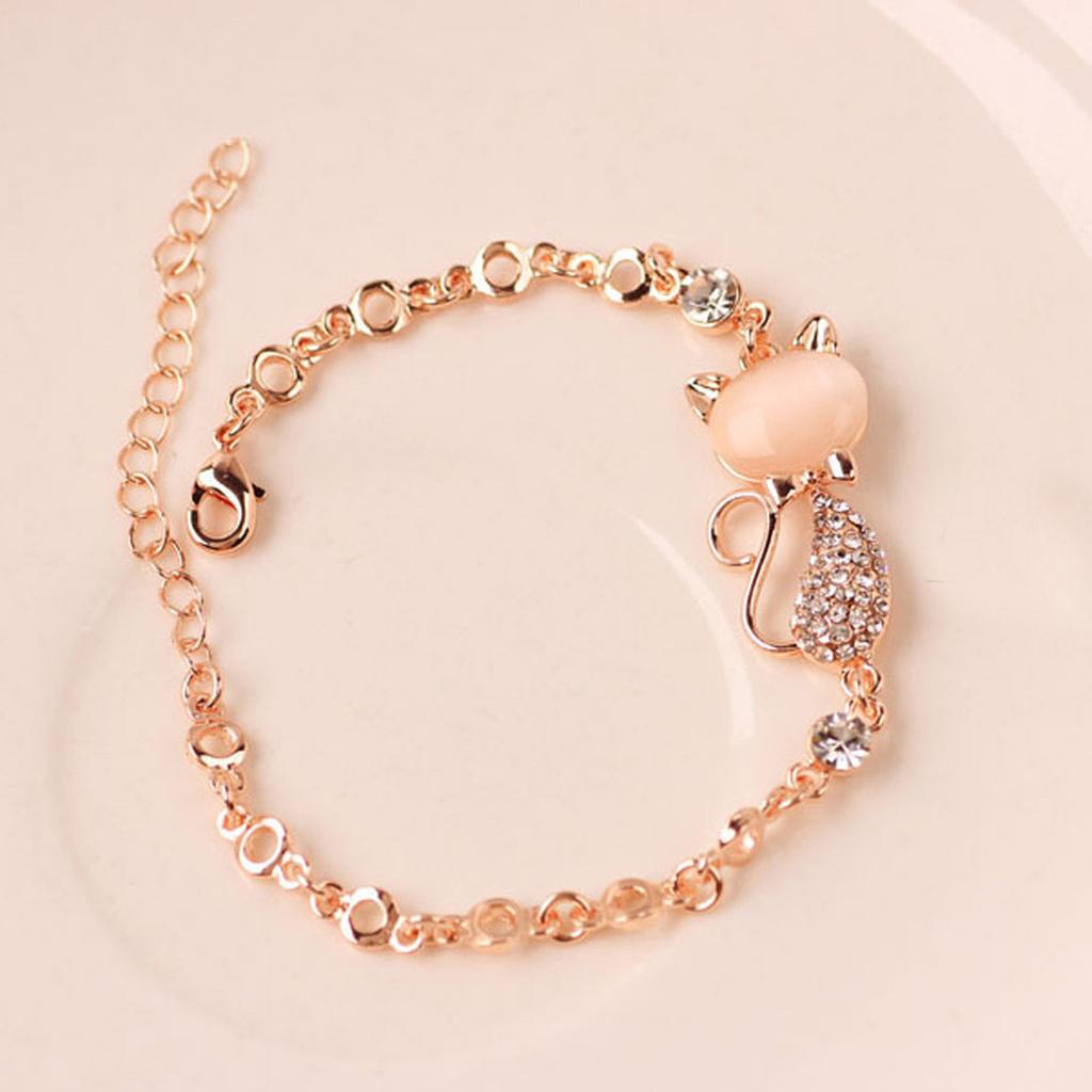 Модный высококачественный браслет для кошек с бриллиантовым браслетом Женский браслет