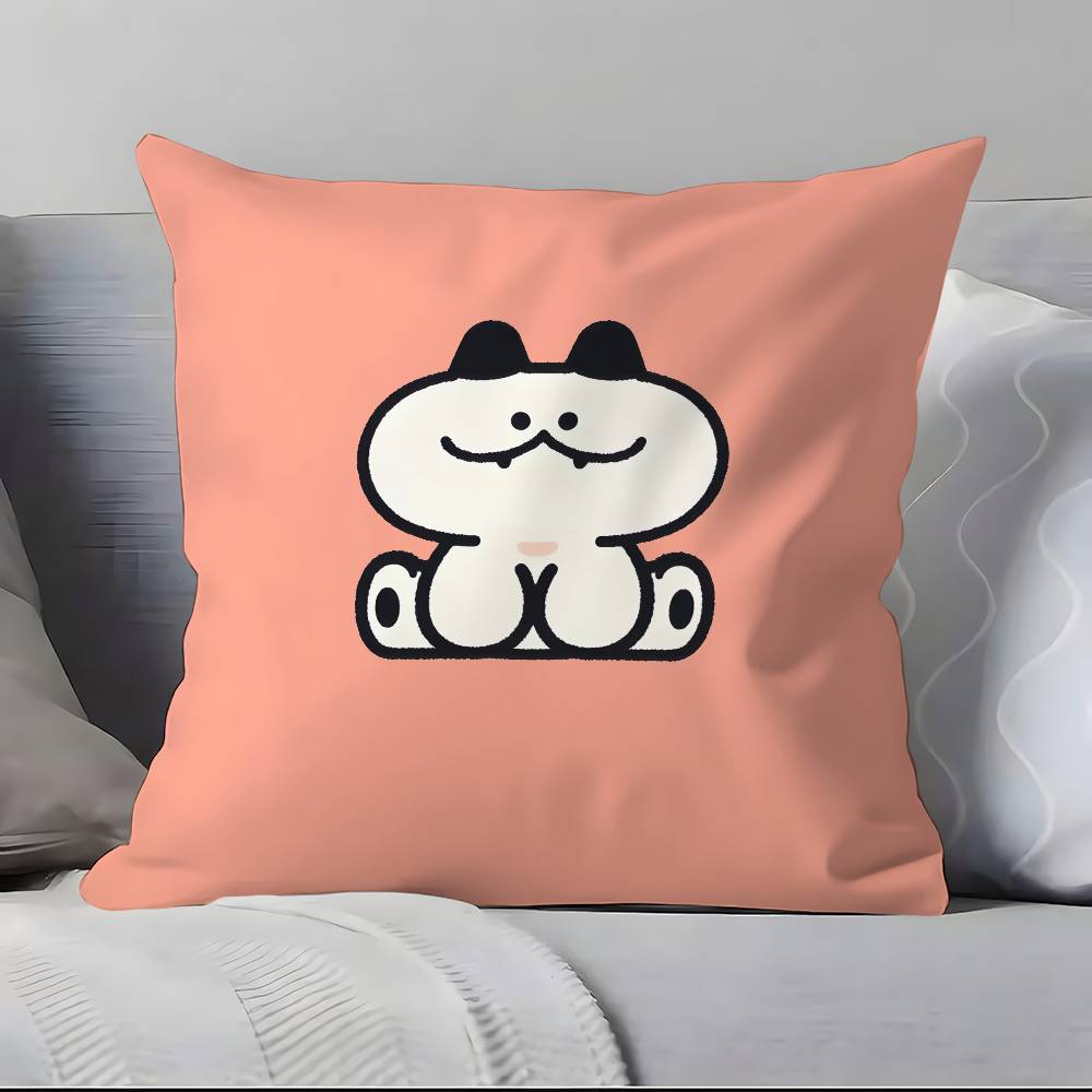 Cute Ip Portrait Anime Pillow Case Pillowcase Soft Skin Friendly & Comfortable With A Hidden Zipper