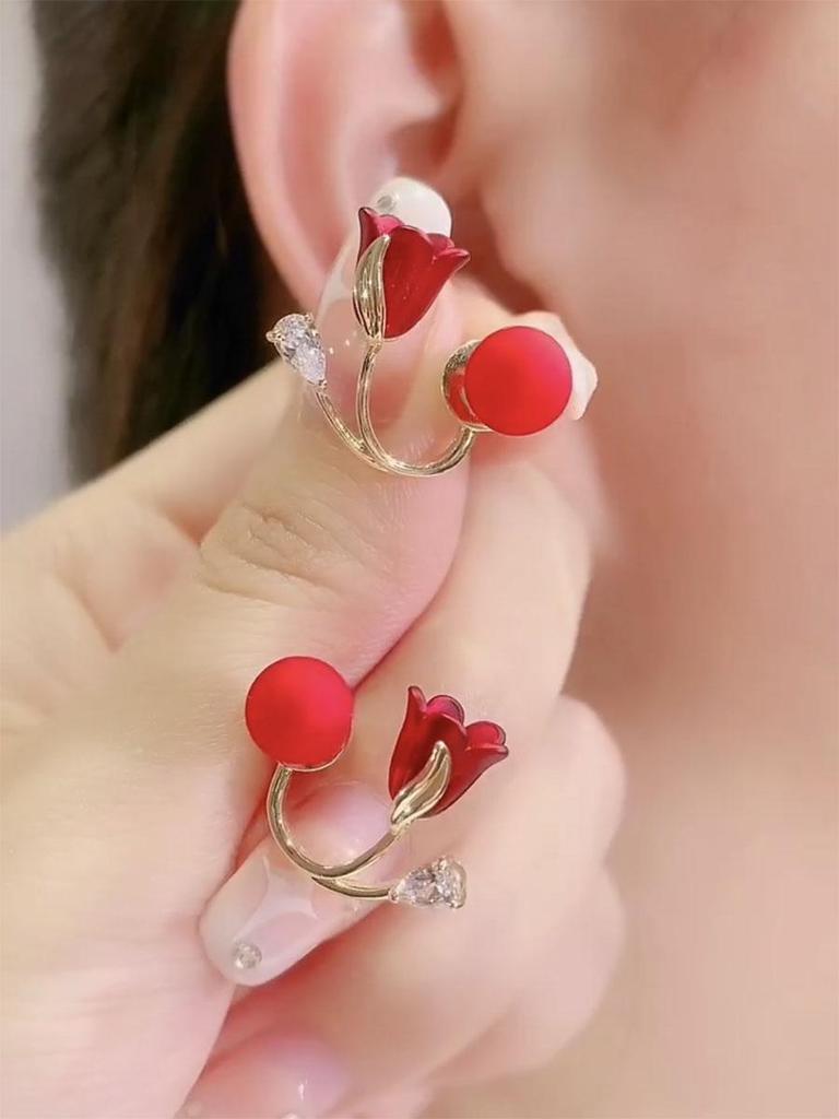 Длинные серьги-бантики из серебряных игл S925 с кошачьим глазом и жемчугом - Ретро и универсальный стиль для женщин