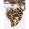 The GREEN Lab Heart Leopard Keyring (3colors)