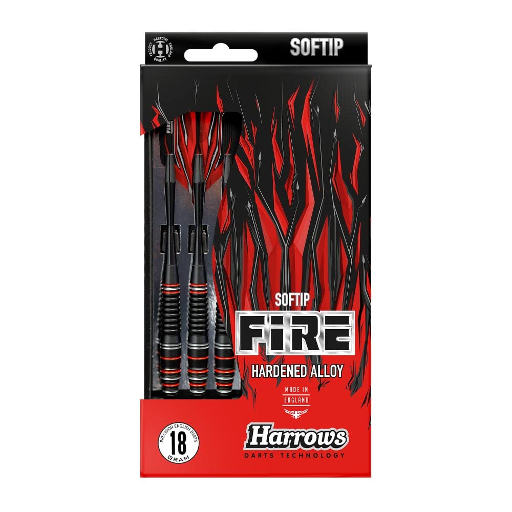 Набор дротиков для стрел Harrows FIRE HIGH GRADE ALLOY 2BA 18gR
