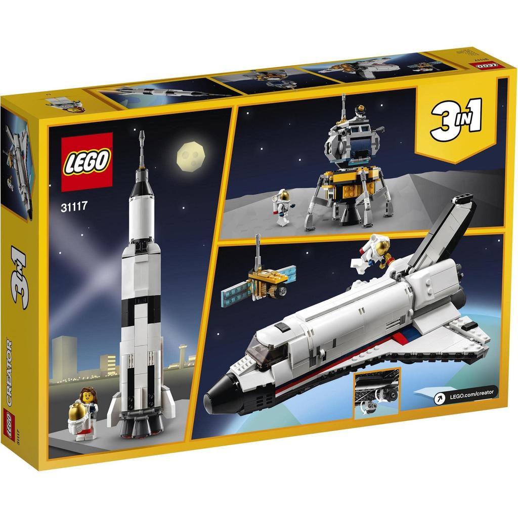 LEGO Создатель Приключения Космического Шаттла 31117