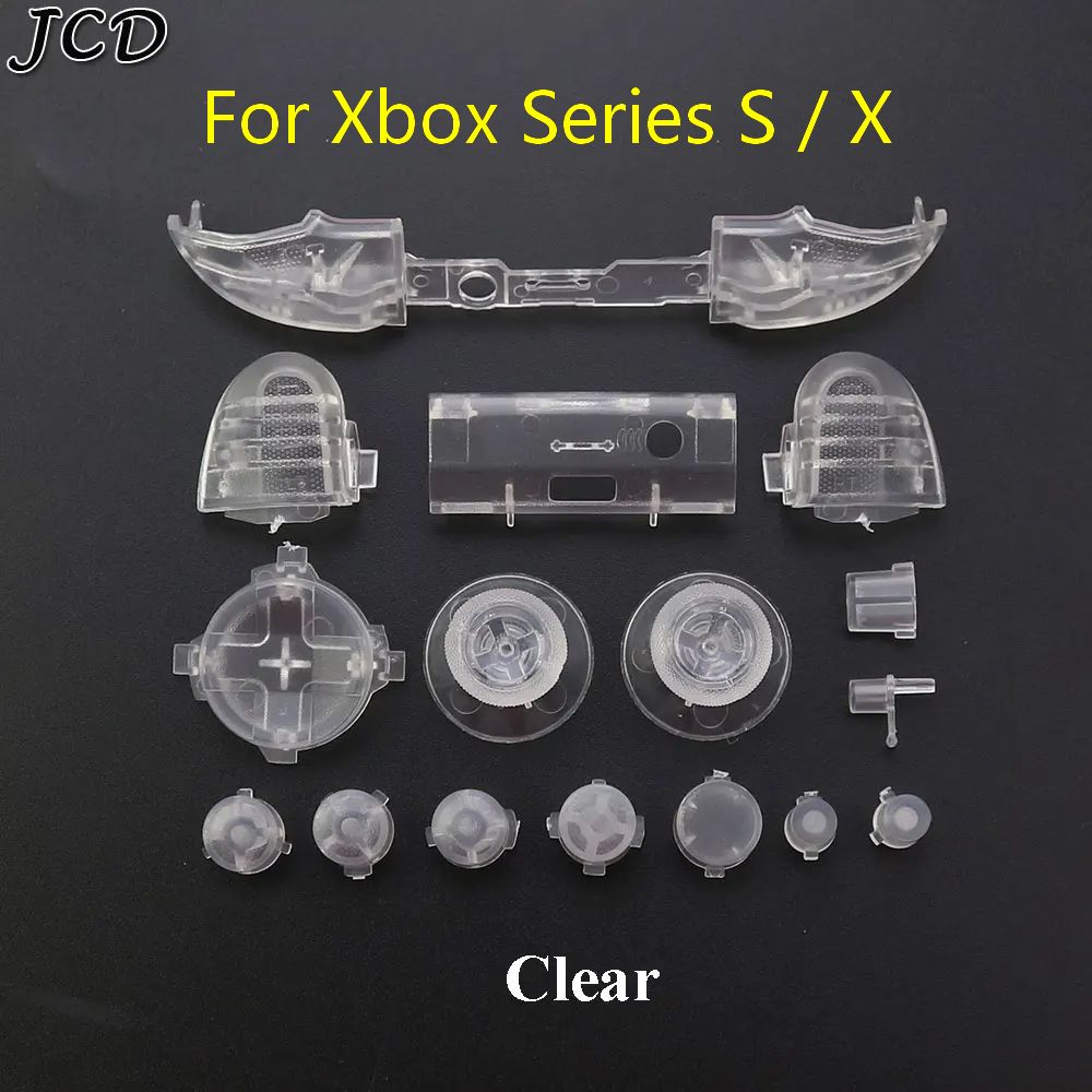 1Set For Xbox Series X S Controller LB RB Bumpers Trigger buttons kit L R LB RB Bumper Trigger Buttons Mod Kit Game Accessories