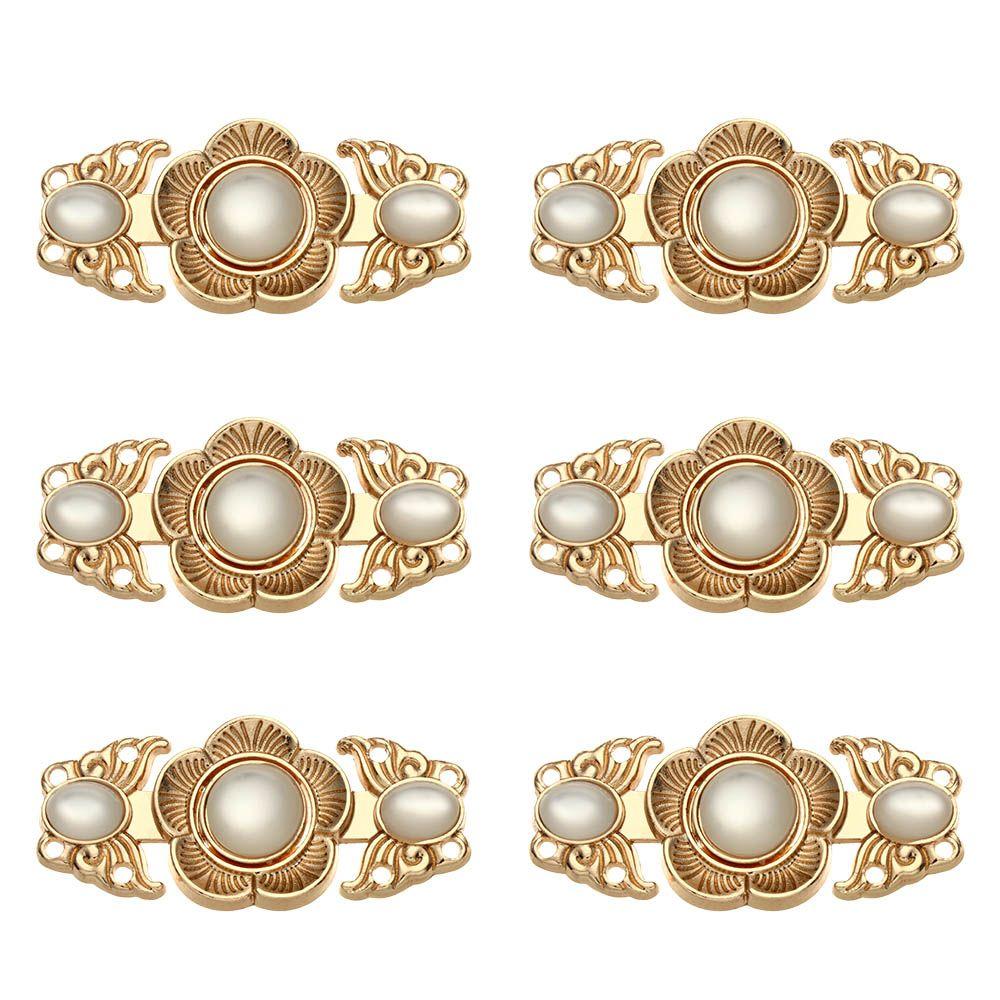 6 шт. швейные изделия кардиган свитер пряжка пряжка чонсам накидка застежка металлические кнопки