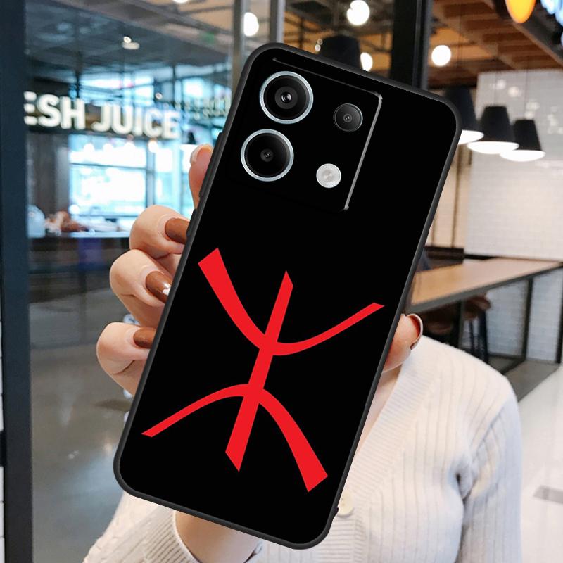 Amazigh Symbol Berber Academy Funda For Xiaomi Redmi Note 13 Pro 12 11 9 10 Pro 12S 11S 10S Redmi 13 12 10C 12C 13C Case