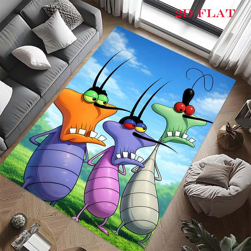Oggy Pride Carpet Rug for Living Room Bedroom Home Sofa Decoration,Kids play Nonslip Floor Mat