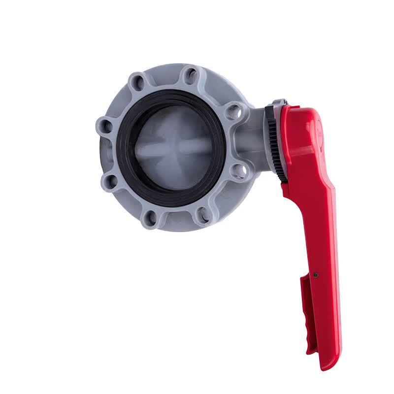 CPVC Manual Butterfly Wafer Valve