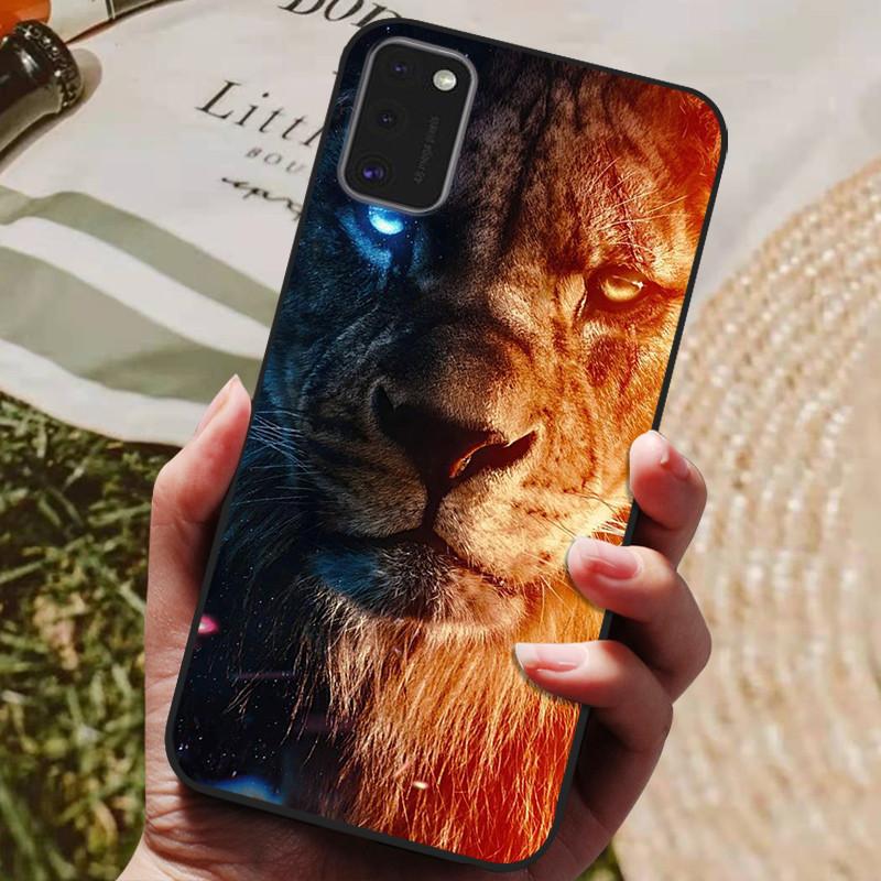 Чехол для Samsung Galaxy A41 Мягкий силиконовый задний чехол Чехол для телефона для Samsung A41 GalaxyA41 A 41 A415 SM-A415 Чехол с ТПУ бампером