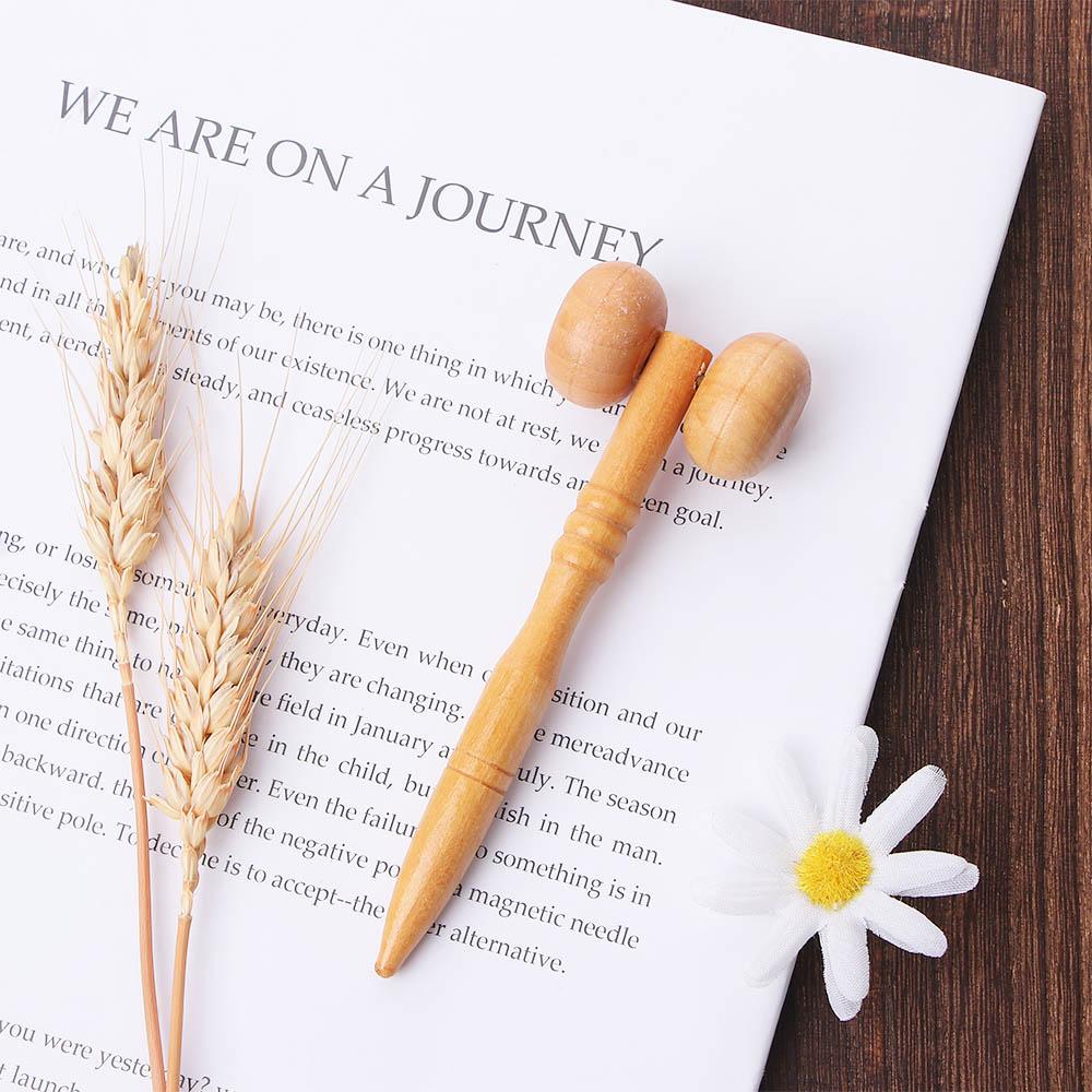 Инструмент для соскабливания Деревянная массажная палочка Ручка для акупрессуры Терапия Рефлексотерапия Массажер для ног Массаж тела