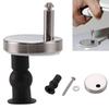 Stainless Steel Toilet Lid Hinges Set Soft Release Toilet Seat Hinge Fixings Top  Home Hardware
