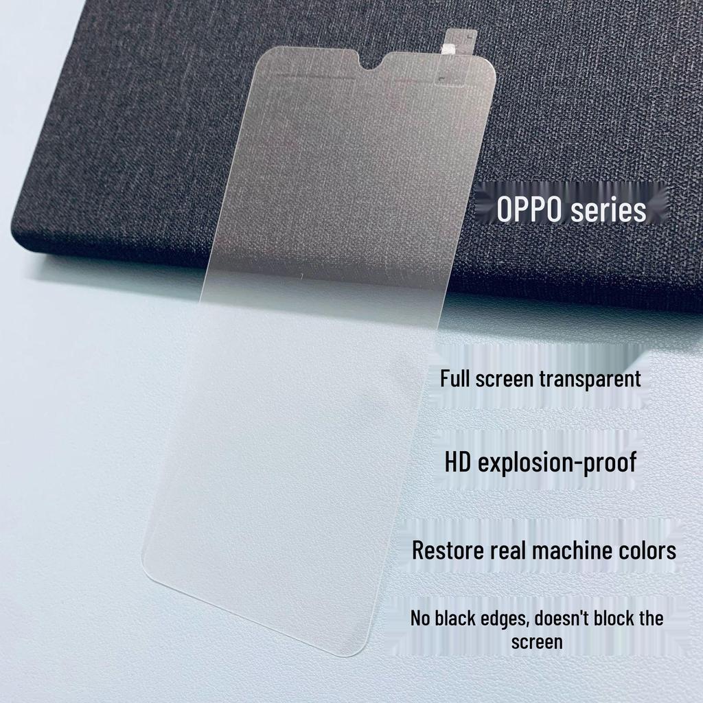 Взрывозащищенная закаленная пленка для Oppo A6GT K13X - HD Защита экрана телефона на половину