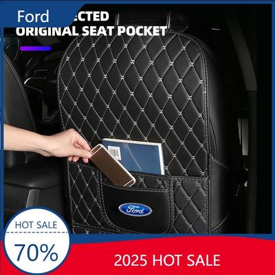 Горячий 2025 Горячий Для Ford Новый ПУ Кожа Автомобильные Коврики от Пинания Защитная Крышка Спинки Автомобильного Сиденья, Устойчивая к Царапинам и Износу, Для Ford Focus Mo