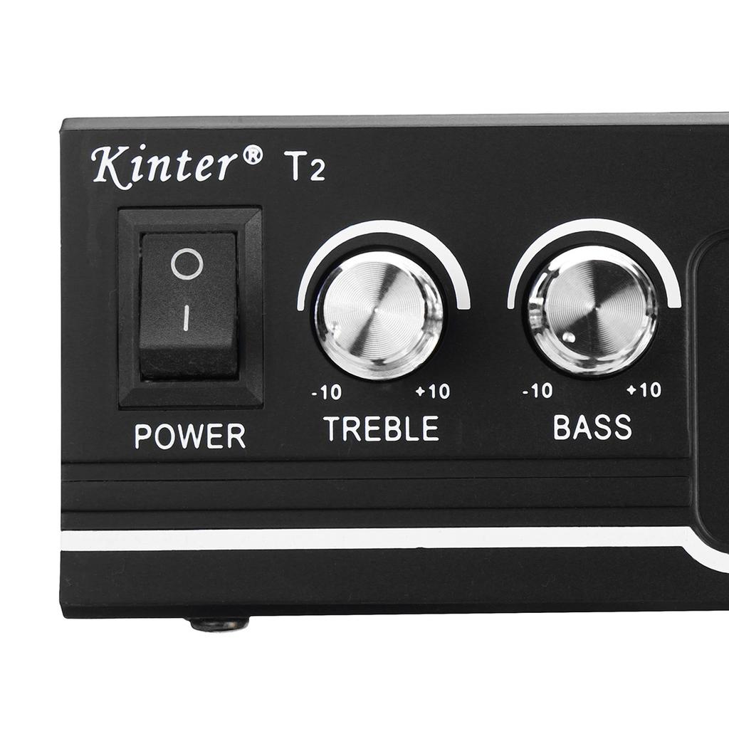 3200W 110V/220V Bluetooth Audio Power HiFi Amplifier Music Receiver FM Radio Amplifier Audio Support with Remote Control for Home