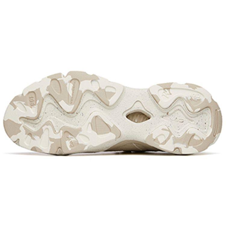 Anta Ткань Millennium из синтетической кожи, амортизирующая, нескользящая, износостойкая, низкая повседневная обувь, женские кроссовки, серо-белые 122228890-7