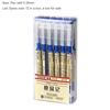 12Pcs/Box 0.35mm Creative Black/Red/Blue Ink Gel Pen for School Student Work