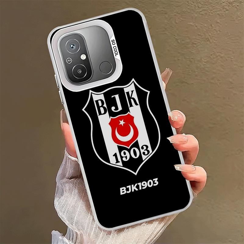 B-Бешикташ B-BJK Турция Ударопрочный чехол для телефона для Xiaomi Poco X7 X6 X5 X3 Pro F7 Ultra M8 Redmi 15C 15 14C 13C 12C 10C 13 12 10