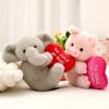Elephant Quality Premium Plush Toy With Heart Design Charming Pig Doll Great For Love Celebrations