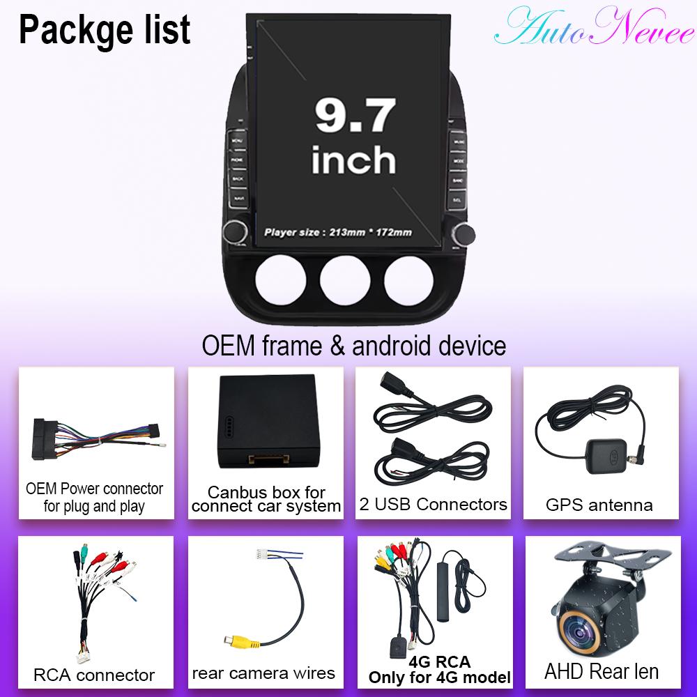 4G автомобильный Android для Jeep Compass Patriot 2011 - 2017 авто радио мультимедийный плеер GPS навигация Carplay QLED экран без 2din DVD