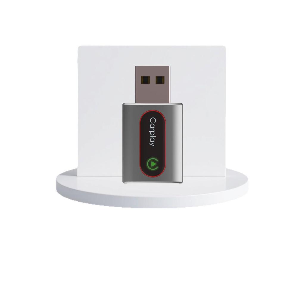 Беспроводной USB Smart Box CarPlay для iPhone и Android Auto