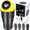 Cup Holder Trash Can, Leakproof Car Trash Can with Lid, Trash Bin for Car Accessories, Mini Garbage Bin Organizer for Automotive Office Home Kitchen,