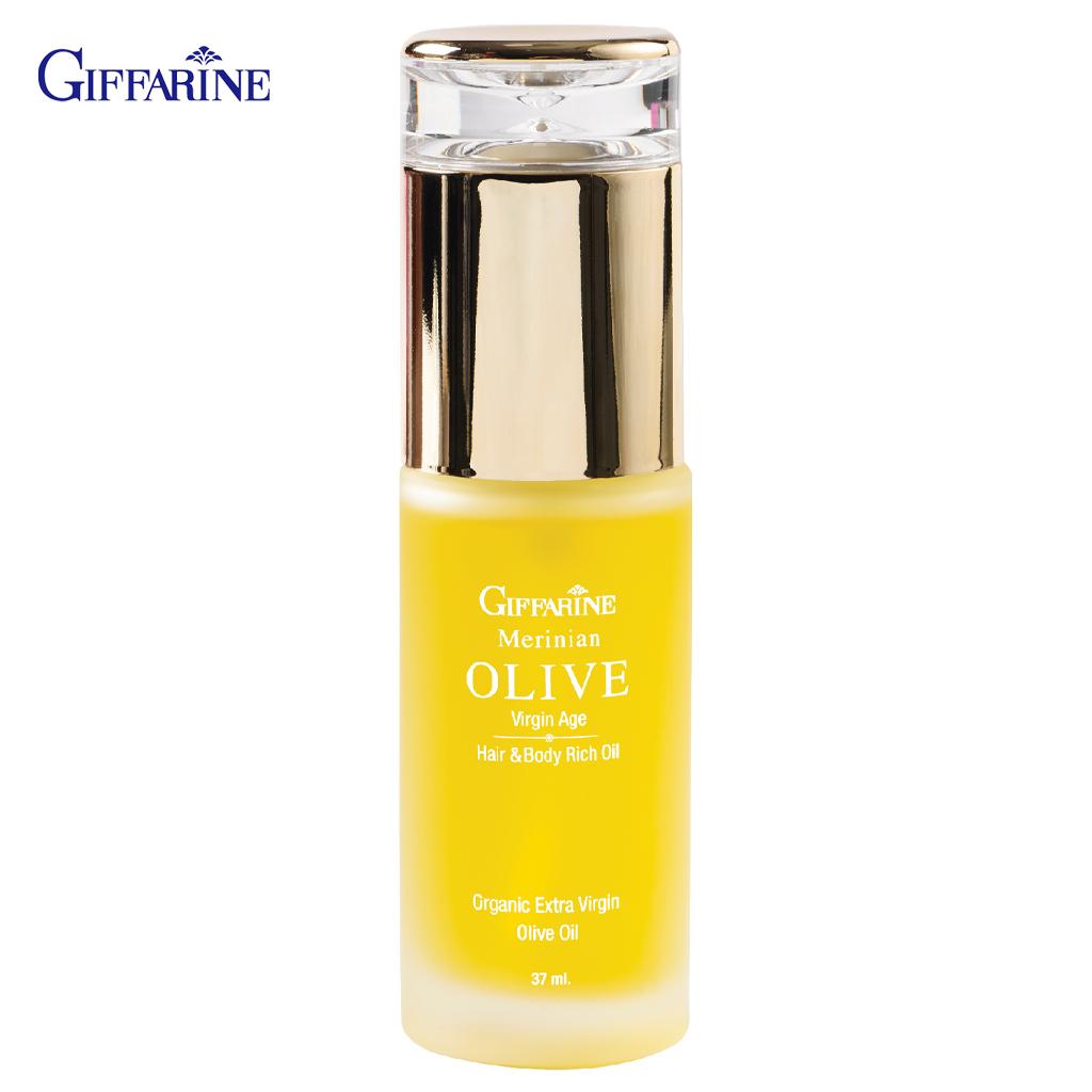 Giffarine Насыщенное масло для волос и тела Merinian Olive Virgin Age 37 мл 84018 - Тайский