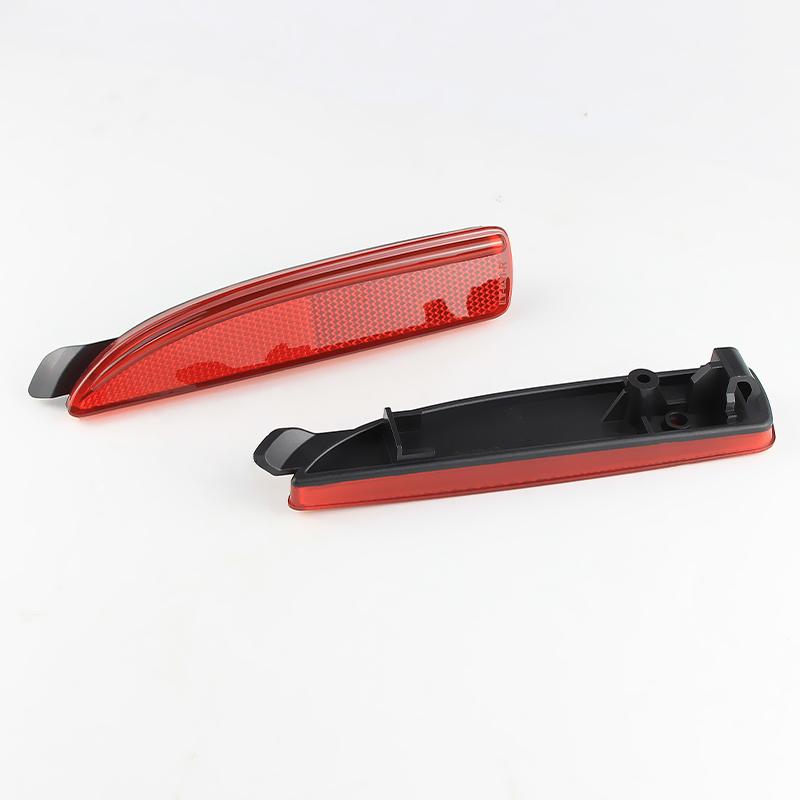 2X For Mazda 3 Axela 2014-2018 Smoked/Red Lens Car Rear Bumper Reflector Tail Brake Light Cover Shell Housing Left&Right No Bulb