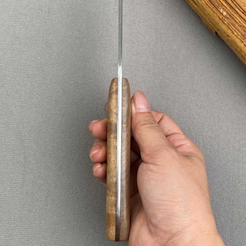 Damascus Knife Boning Meat Cutting Fruit Vegetables Kitchen Knives Damascus Steel Wooden Handle Utility Knives Chef Cooking Tool