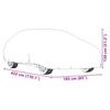 Full Silver Car Cover for Sedan with Buckle Straps Size M