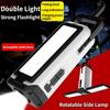 Супер яркий светодиодный многофункциональный складной фонарик для кемпинга с USB-зарядкой, водонепроницаемый фонарик, освещение для рыбалки, рабочий фонарь, аварийный источник питания