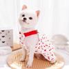 Cute Puppy Princess Skirt Cherry Print Pet Clothes Fashion Dog Suspenders Dress Spring Summer