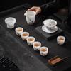 Sushe Ice Jade Ceramic Kung Fu Tea Set