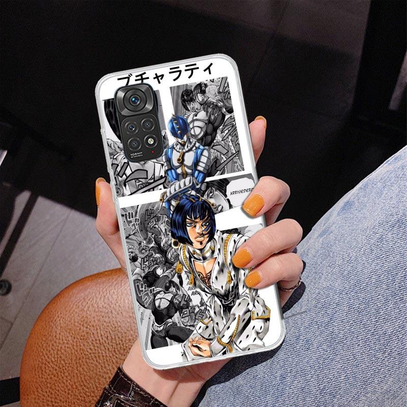 Чехол для телефона JoJo's Bizarre Adventure для Xiaomi Redmi Note 15 14 13 12S 12 11 Pro Plus 14S 11S 11E 10 10S 11T 5G Персонализированный чехол