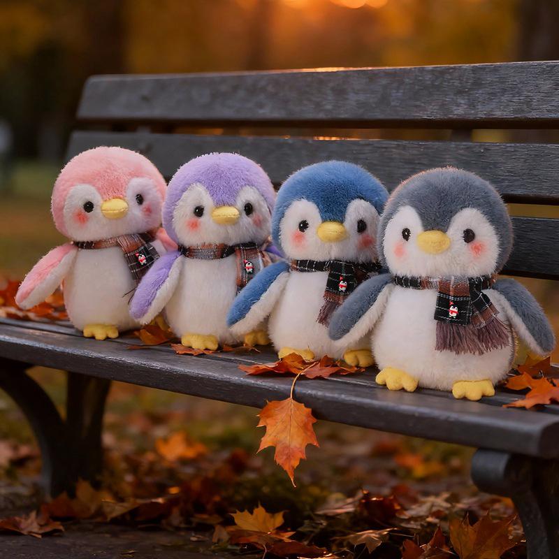 Плюшевая игрушка-пингвин Бинг Двен Двен — маленькая плюшевая кукла для детей, подушка в подарок на день рождения.