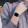 Силиконовый ремешок для Apple Watch Band 41 мм, 44 мм, 38 мм, 45 мм, 40 мм, 42 мм, дышащий ремешок для часов, браслет iWatch series 7, 6, 5, 4, 3, 2, 1