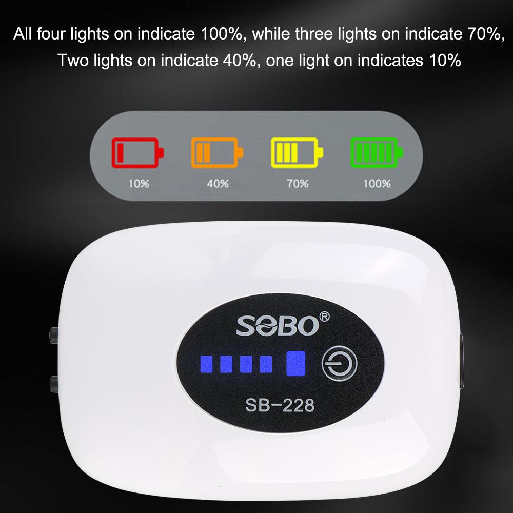 Аквариум USB зарядка небольшой портативный выхлопной клапан сверхтихий для внутреннего и наружного рыболовного аквариума кислородный воздушный насос компрессор 4800 мАч