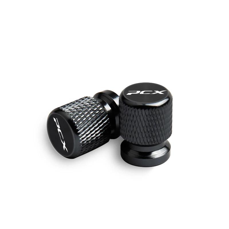 2 шт. Мотоциклетные аксессуары для Honda PCX 125 150 160 PCX125 PCX150 PCX160 2025 2025 Металлические колпачки для ниппеля шины, колпачки для порта подкачки воздуха