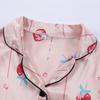 Colorful Fruit & Floral Pajama Sets: Soft Imitation Silk Sleepwear for Children 1-5 Years Old