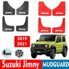 FOR Suzuki Jimny JB64 JB74 -2024 Mudguard Fender Mud Flaps Guard Splash Mudflaps Car Accessories Front Rear