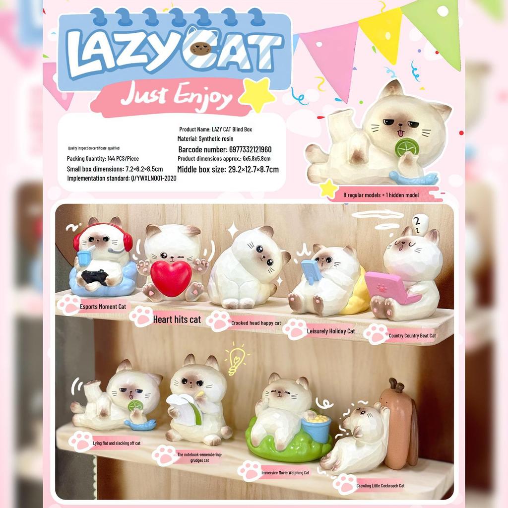 Creative Cat Figurines: Adorable Desktop Ornaments & Work Diary Accessories - Perfect for Gifting, Collecting, and Trendy Desk Decor