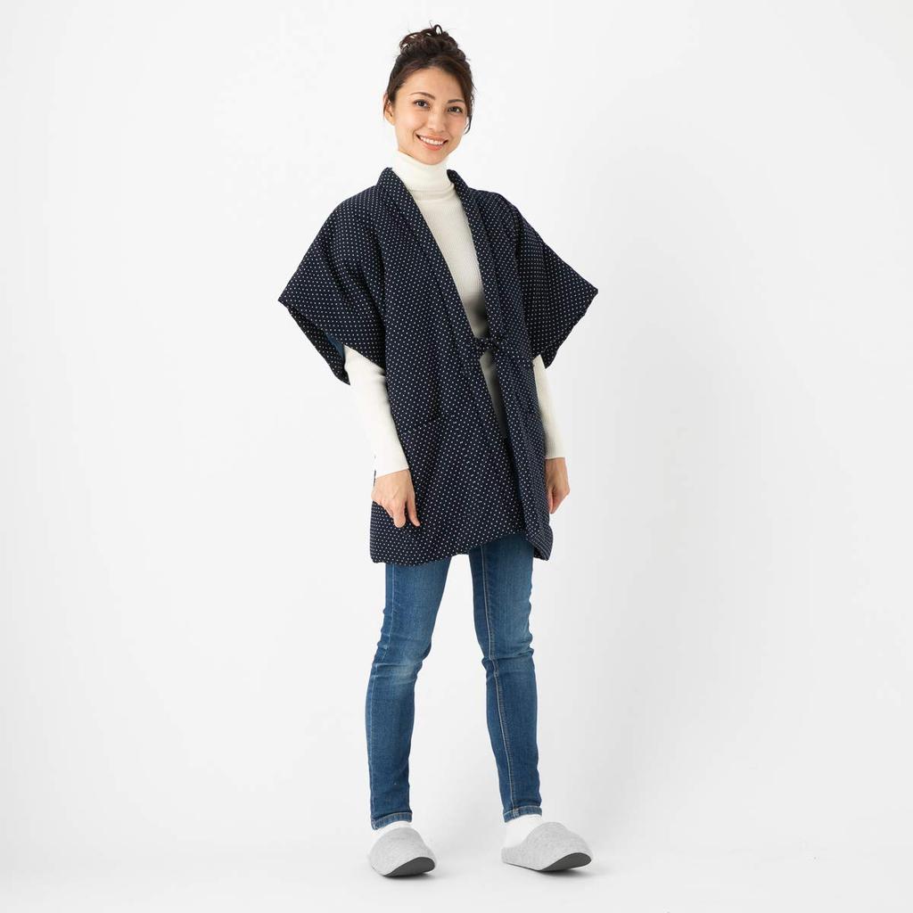 Ватаносато Хантен с точечным узором Куруме-ори (военно-морской флот)