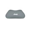 Leather Car Neck Headrest & Lumbar Support Pillow Soft Waist Valve Stem For Jeep Renegade Wagoneer Avenger Recon Wrangler JK KUBEL1